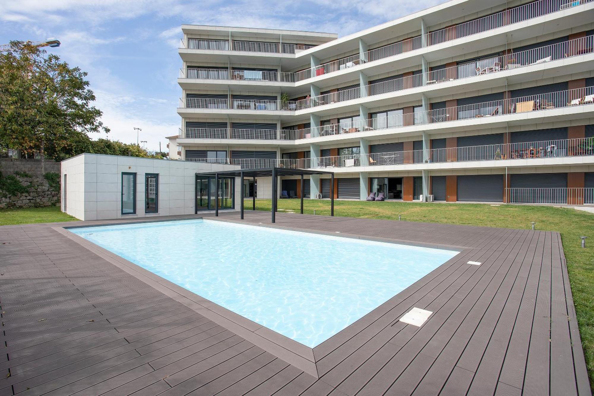 Liiiving In Porto - Dragao Pool View Lägenhet Exteriör bild